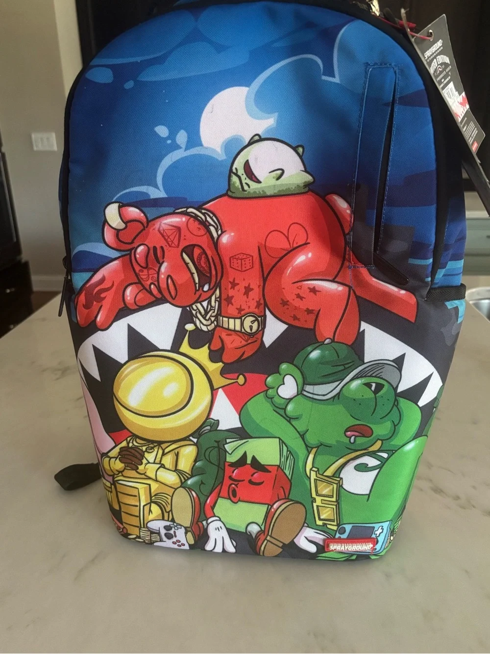 Sprayground Red Limited Edition Interior Backpack